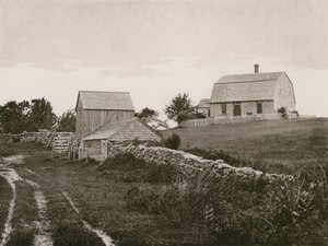 مسقط رأس العميد البحري OH Perry ، South Kingston (photogravure) بواسطة المدرسة الأمريكية