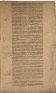 الدستور ، الطبعة الأولى ، طبع بواسطة Dunlap & Claypoole ، 17-19 سبتمبر 1787 (انظر أيضًا GLC 695933 و GLC 695934 و GLC 695936) بواسطة المدرسة الأمريكية