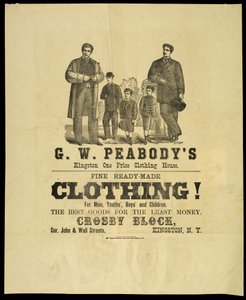 GW Peabodys Kingston One Price Clothing House بواسطة المدرسة الأمريكية