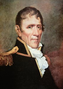 General Andrew Jackson (colour litho) بواسطة المدرسة الأمريكية