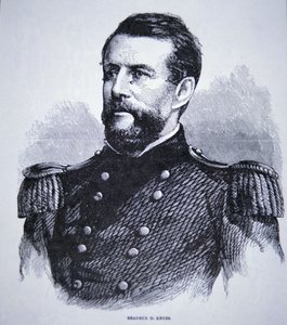General Erasmus Keyes (1810-95) (engraving) بواسطة المدرسة الأمريكية