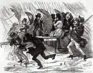 الذهاب حول القرن ، 1849 بواسطة المدرسة الأمريكية