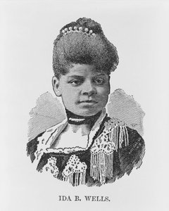 Ida B. Wells, 1891  بواسطة المدرسة الأمريكية