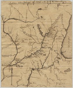 الحملة الهندية لعام 1832: خريطة البلاد ، 1832