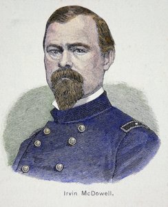 Irvin McDowell (1818-85) (coloured engraving) بواسطة المدرسة الأمريكية