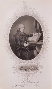 جون هانكوك (1737-1793) من تاريخ الولايات المتحدة ، المجلد. أنا ، بواسطة تشارلز ماكاي ، محفور من ج. روجرز بواسطة المدرسة الأمريكية