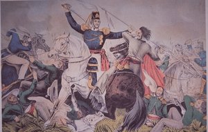 Mexican-American War (1846-48), Colonel Harney fight at Madelin near Veracruz بواسطة المدرسة الأمريكية