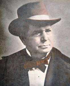 Oliver Fisher Winchester (1810-80) (coloured photo) بواسطة المدرسة الأمريكية