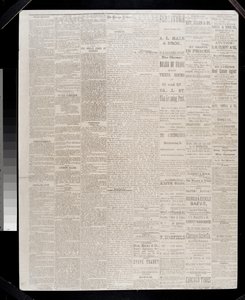 صفحة من شيكاغو تريبيون ، 11 أكتوبر 1871 (ورق الصحف) بواسطة المدرسة الأمريكية