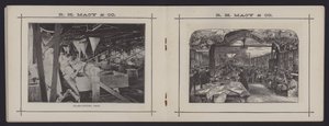 Pages from a booklet about R H Macy & Co, New York, ie Macy