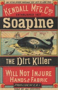 إعلان الملصق Kendall Mfg. Cos Soapine ، c.1890