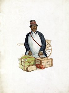 عام بورتر ب.جاكسون ، حانة. 1883 (نقش ملون يدويًا) بواسطة المدرسة الأمريكية