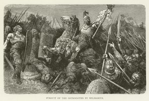 السعي وراء القوط الشرقيين بواسطة Belisarius بواسطة المدرسة الأمريكية