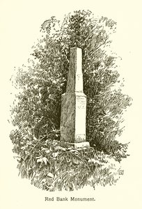 نصب البنك الأحمر ، Valley Forge بواسطة المدرسة الأمريكية