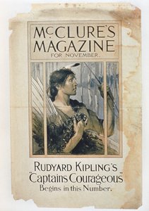 Rudyard Kiplings الكابتن الشجاع في طبعة نوفمبر من مجلة Mcclures بواسطة المدرسة الأمريكية