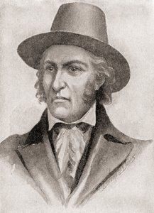 صموئيل تشيستر ريد، قائد سفينة خاصة خلال حرب عام 1812، من كتاب quot;تاريخ بلدناquot;، نُشر عام 1905 (litho) بواسطة المدرسة الأمريكية