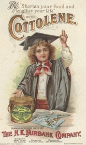 اختصر طعامك وإطالة حياتك ، إعلان فيربانكس كوتولين ، 1896