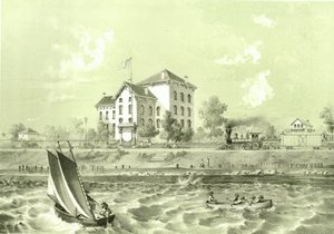 الصفحة الرئيسية للجنود ، من Chicago Illustrated ، مع أوصاف أدبية كتبها James W. Sheahan ، نشرها Jevne & Almini ، شيكاغو ، 1866-67 بواسطة المدرسة الأمريكية