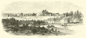 محكمة سبوتسيلفانيا ، مايو 1864 بواسطة المدرسة الأمريكية