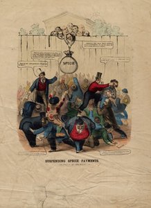 تعليق المدفوعات المدفوعة ، المنشورة في فيلادلفيا ، ج. 1857 بواسطة المدرسة الأمريكية