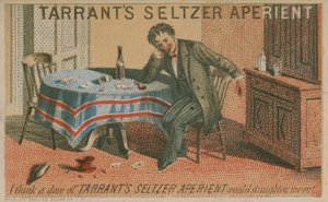 Tarrants Seltzer Aperient ، بطاقة تجارية بواسطة المدرسة الأمريكية