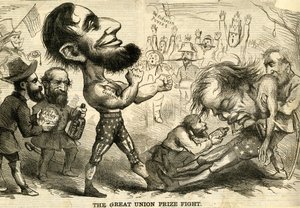 معركة جائزة الاتحاد العظيم ، 1861 بواسطة المدرسة الأمريكية