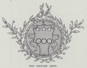الأسلحة Grolier بواسطة المدرسة الأمريكية