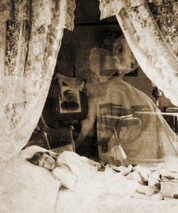 الملاك الحارس ، 1901 (صورة مجسمة) بواسطة المدرسة الأمريكية
