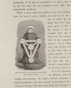 شرح سر الثالوث من قبل فنان يسوعي ، من نهر الأمازون وماديرا ، بقلم فرانز كيلر ، 1874 بواسطة المدرسة الأمريكية