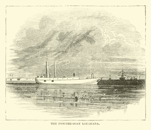 القارب المسحوق لويزيانا ، ديسمبر 1864 بواسطة المدرسة الأمريكية