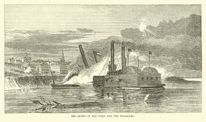 ملكة الغرب وفيكسبيرج ، فبراير 1863 بواسطة المدرسة الأمريكية