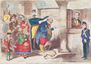 التائب (؟) أعداء الجمهورية الذين يطلبون العفو عن العم سام ، 1869 بواسطة المدرسة الأمريكية