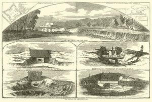 الهجوم على أركنساس بوست ، يناير 1863 بواسطة المدرسة الأمريكية