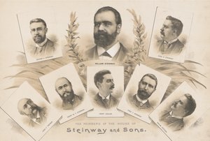 أعضاء House of Steinway and Sons بواسطة المدرسة الأمريكية