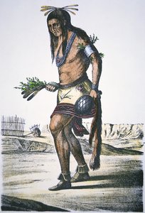 Zuni Tribesman بواسطة المدرسة الأمريكية