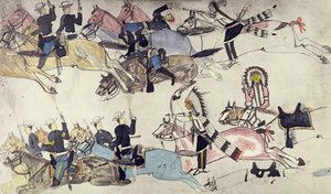تراجع أمر الرائد ماركوس رينو (حبر على ورق)