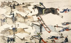 تراجع أمر الرائد ماركوس رينو (حبر على ورق)