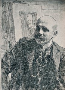 الكونت جورج فون روزين 1843-1923 ، الرسام السويدي ، 1893 ، 1898 بواسطة المختلف هو ليونارد زورن