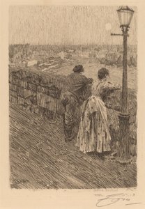 صياد في سانت ايف ، 1891. بواسطة المختلف هو ليونارد زورن