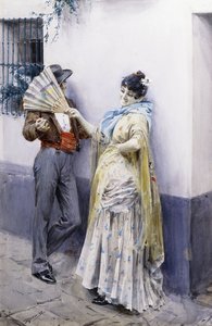 المغازلة ، 1885 بواسطة المختلف هو ليونارد زورن