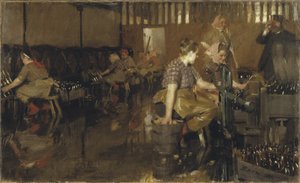مصنع الجعة الصغير ، 1890 بواسطة المختلف هو ليونارد زورن