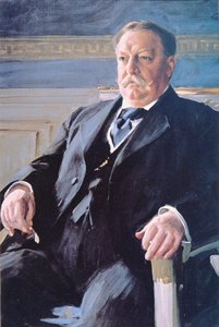 William H. Taft (1857-1930) (colour litho) بواسطة المختلف هو ليونارد زورن