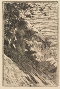 The Great Bather ، 1895. بواسطة المختلف هو ليونارد زورن