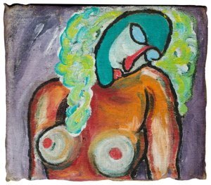 الغضب لموديلياني - امرأة نائمة بواسطة 