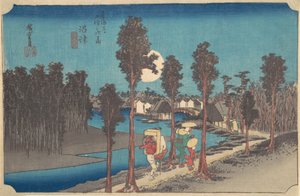 Numazu Ki Kure ، كاليفورنيا. 1834. ، كاليفورنيا. 1834. بواسطة أندو هيروشيغه