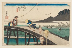 طباعة خشبية - Kakegawa Akibayama enbo ، 1797-1858 بواسطة أندو هيروشيغه