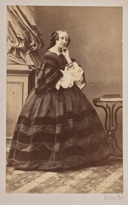 صورة راقصة الباليه ماري تاغليوني 1804-1884 ، 1862.