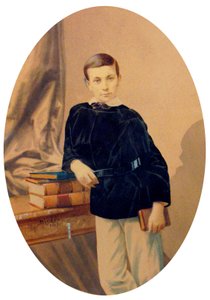 الأمير ألبرت الأول أمير موناكو ، حوالي عام 1860 (صورة مرسومة) بواسطة أندريه أدولف يوجين ديسديري