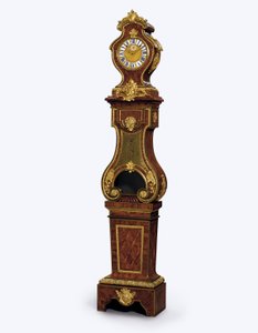 ساعة ريجنسي أورمولو ربع مدمجة ، حوالي عام 1720 (Ormolu ، ترصيع نحاسي ، قرن ملون وكينجوود) بواسطة أندريه تشارلز (Attr. To) Boulle