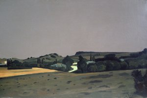 مناظر بروفنسال الطبيعية بواسطة أندريه درين